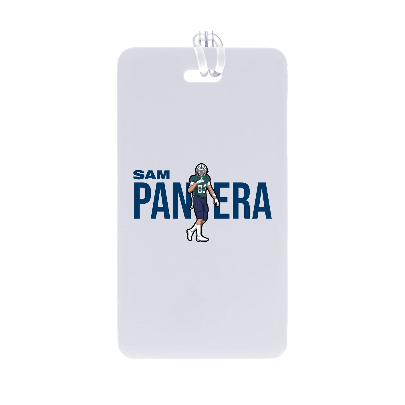 Bag Tag — Player Name in Classic