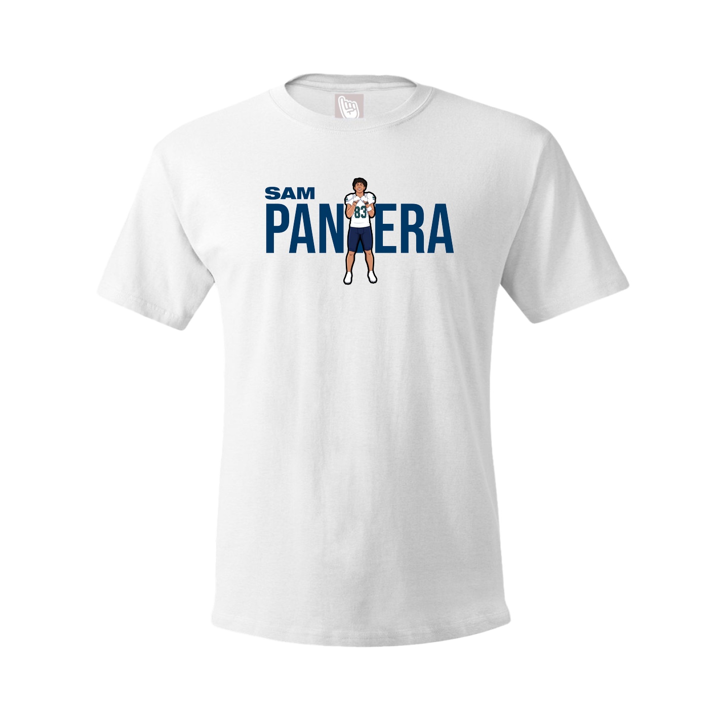 Youth Tee — Player Name in White