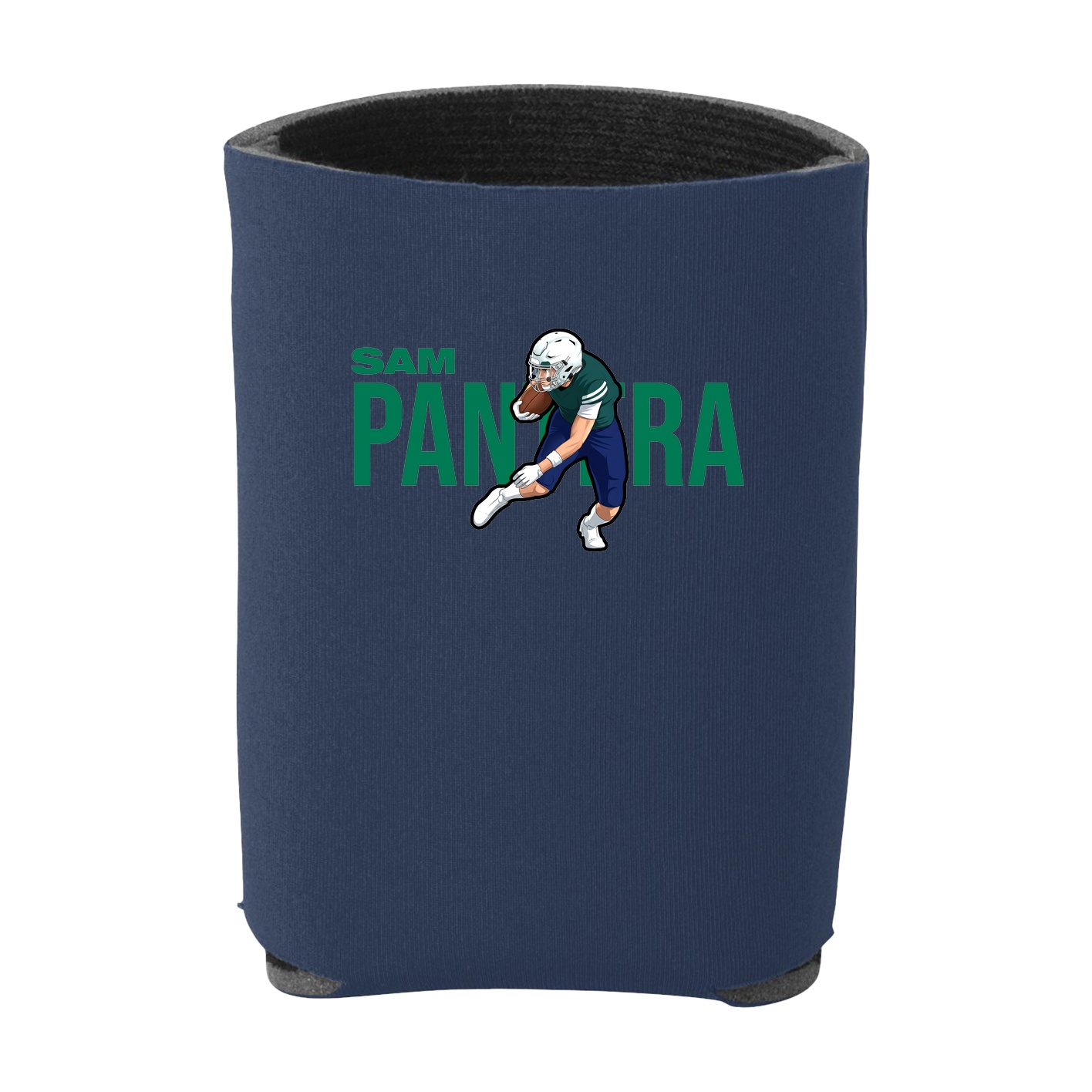 Can Holder — Player Name in Navy