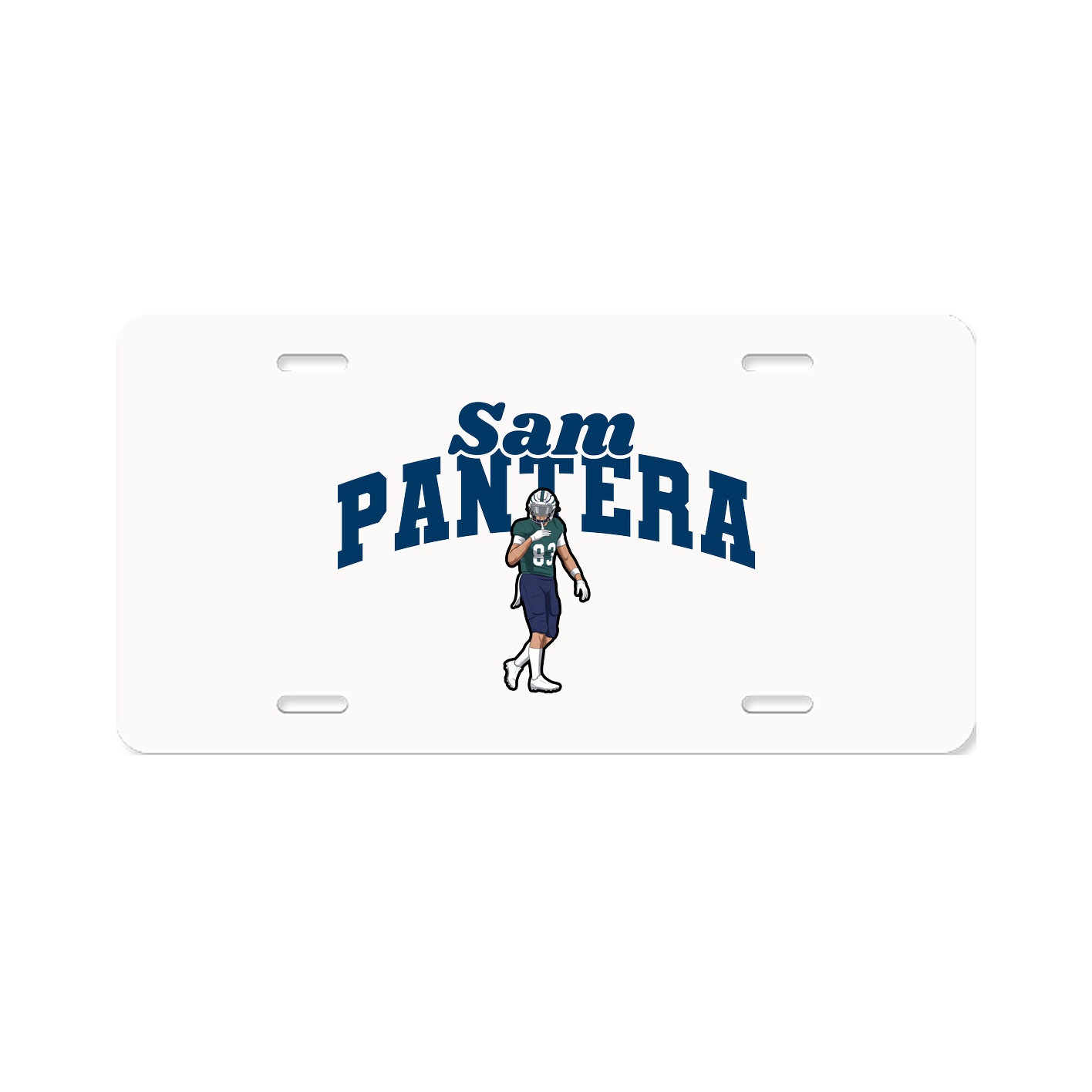 License Plate — Signature Arch in Classic