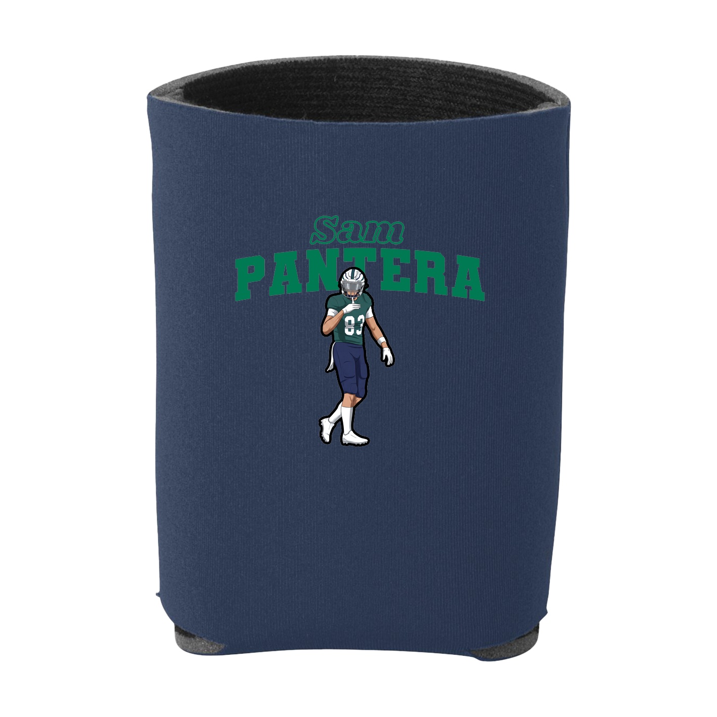 Can Holder — Name Arch in Navy