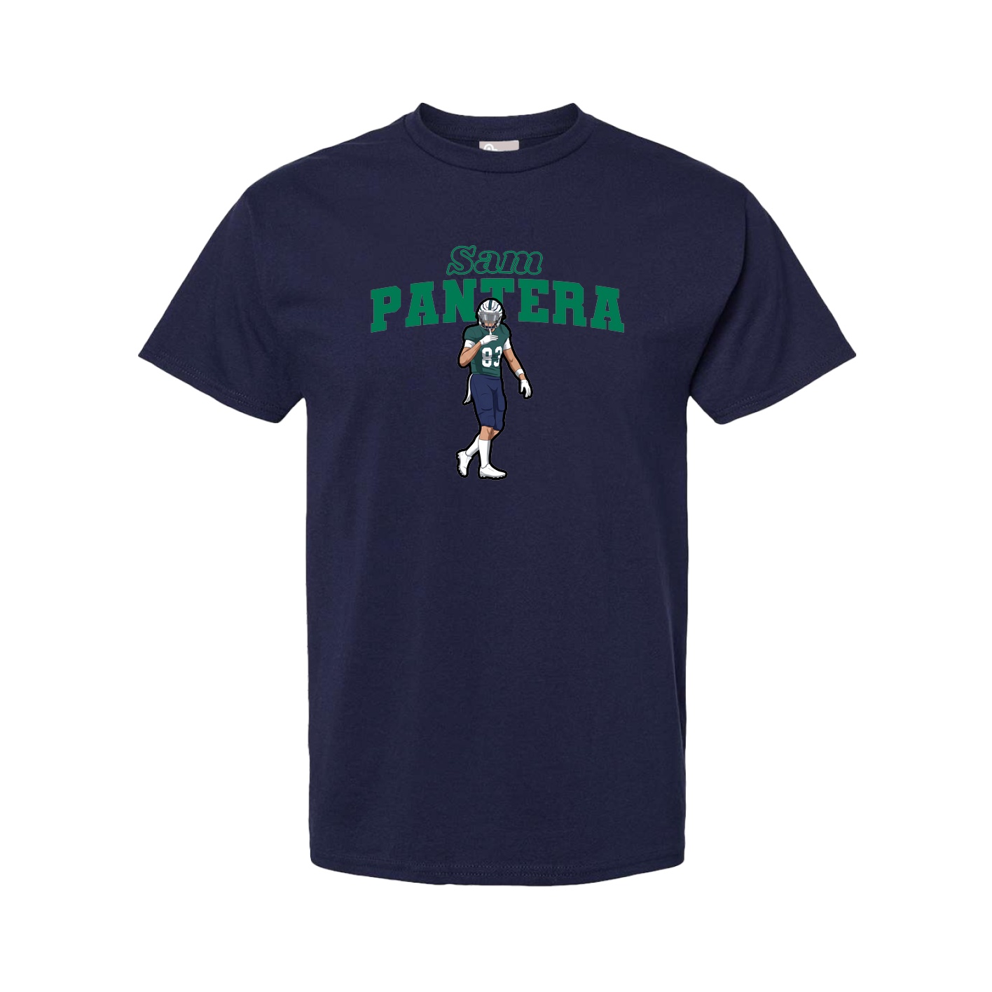 Tee — Name Arch in Navy