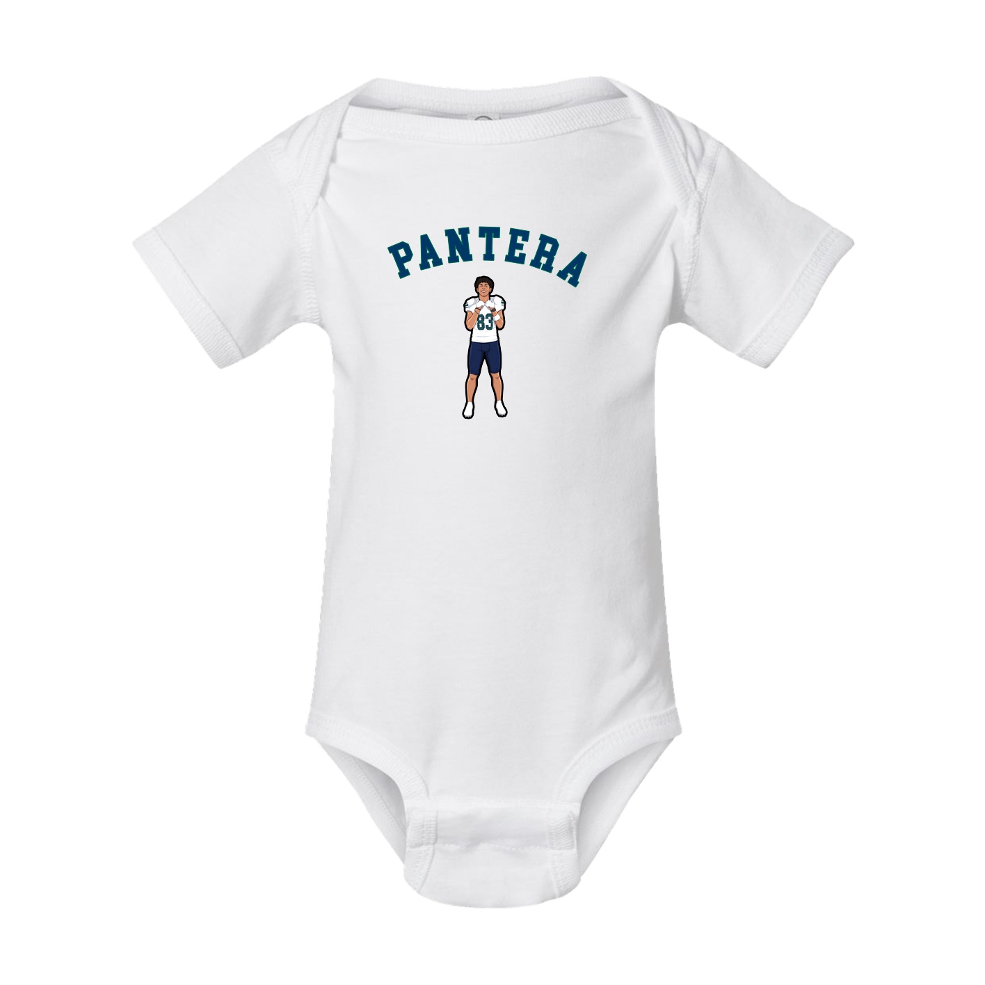 Baby Onesie — Shirsey Arch in White