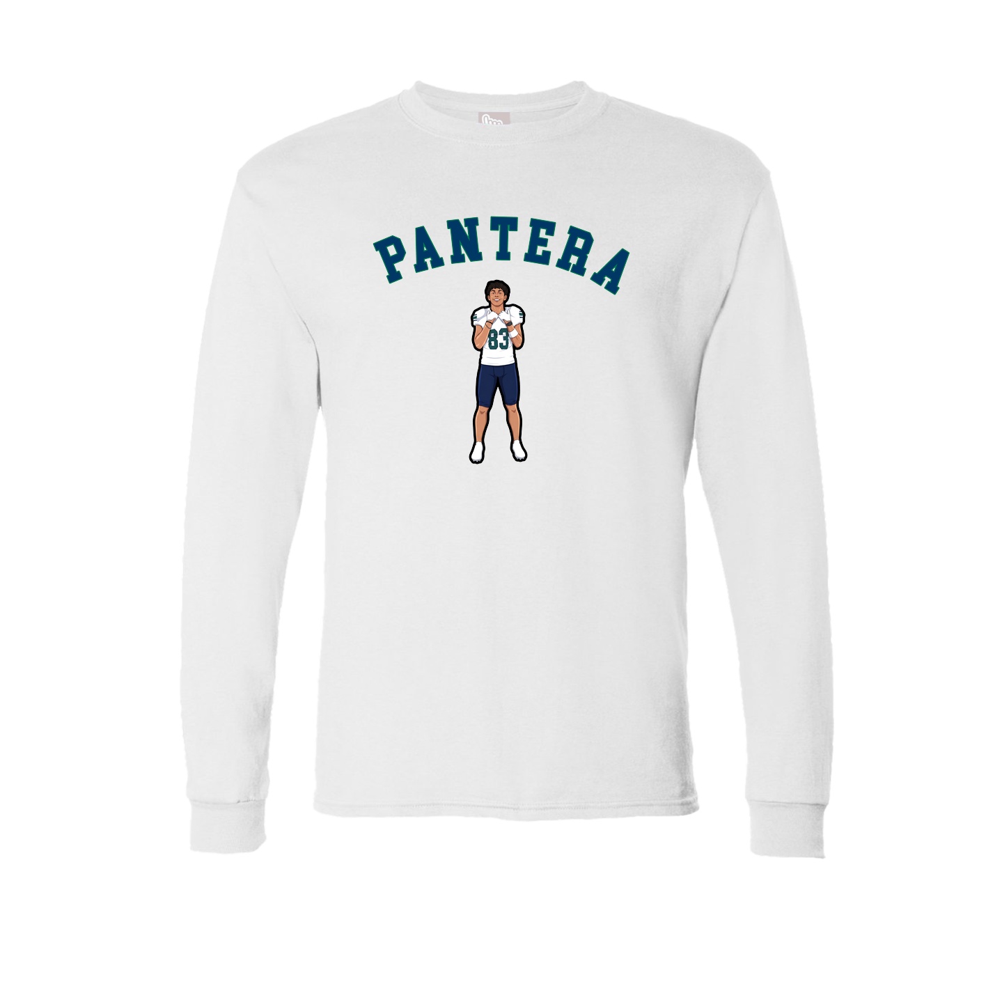 Long Sleeve Tee — Shirsey Arch in White