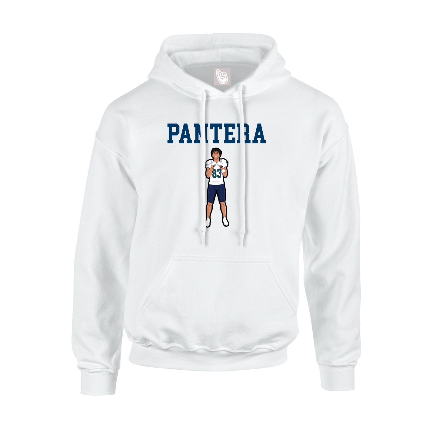 Hoodie — Shirsey in White