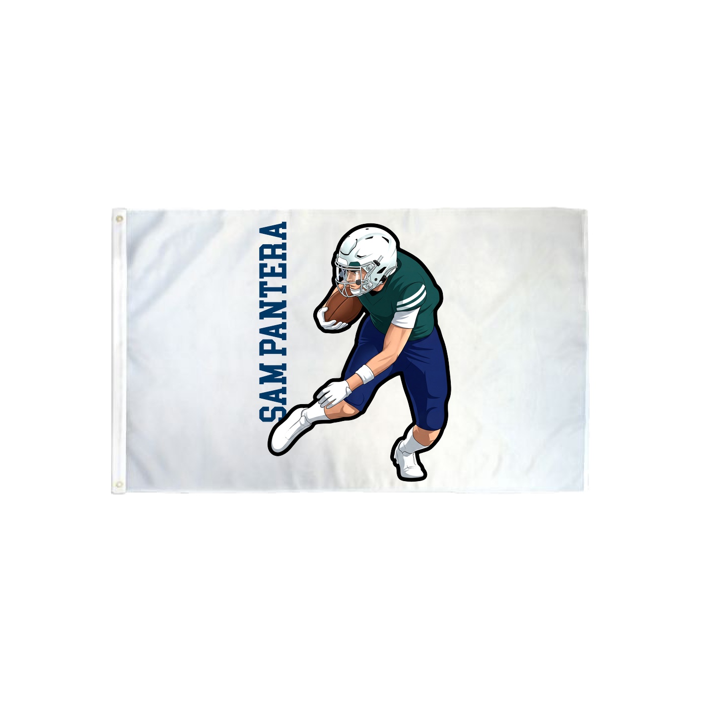 3x5 Flag — Name Vertical in Classic
