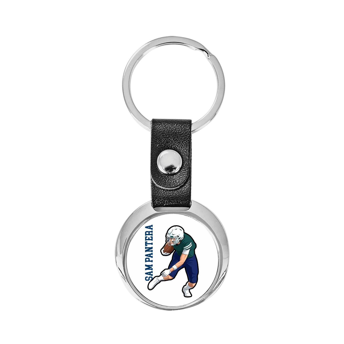 Key Chain — Name Vertical in Classic