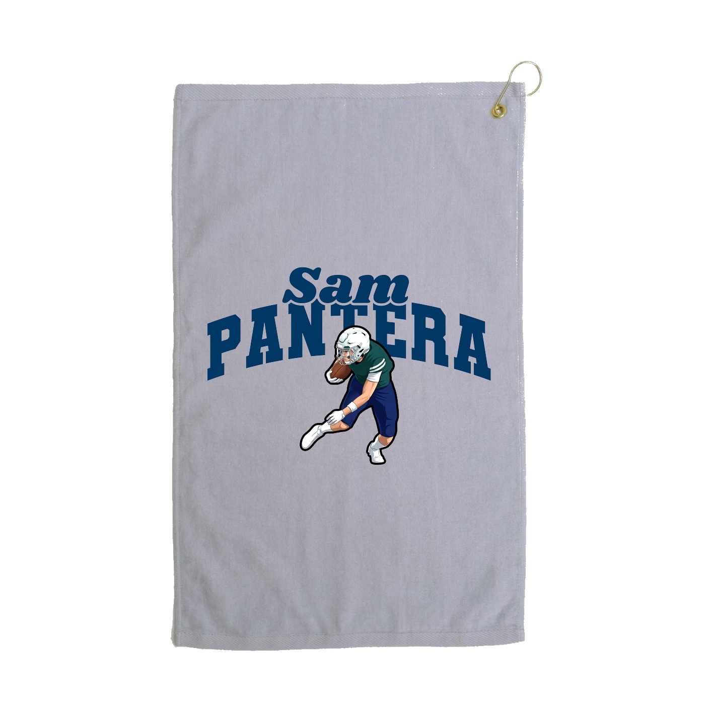 Golf Towel — Signature Arch in Grey