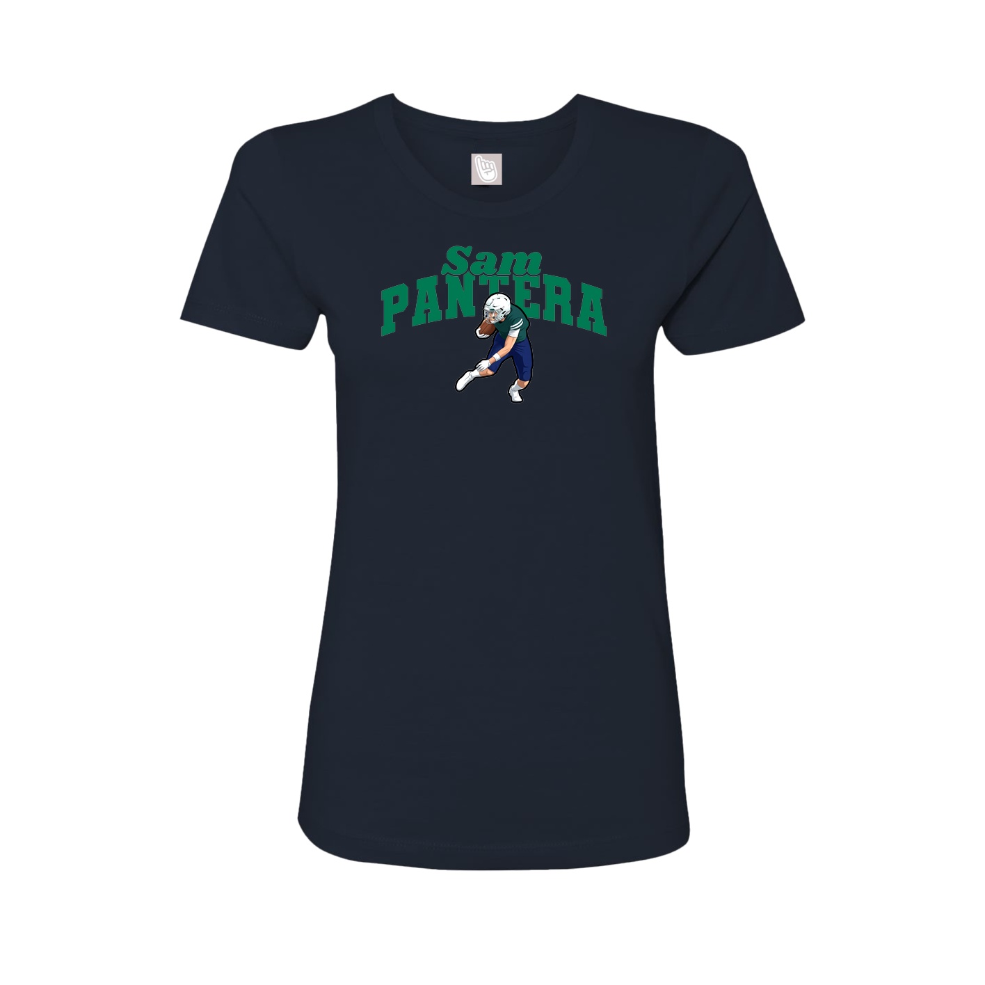 Womens Tee — Signature Arch in Navy