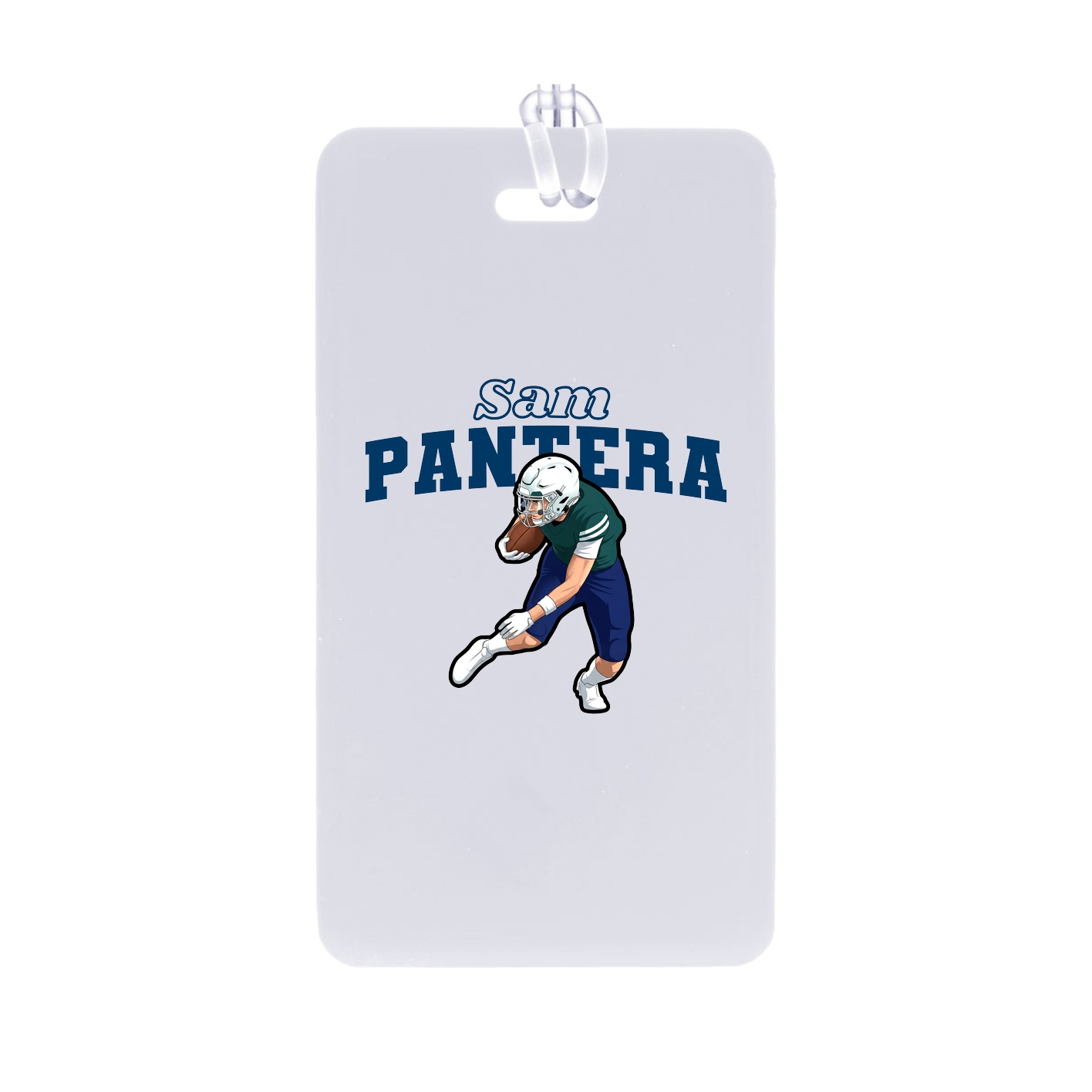 Bag Tag — Name Arch in Classic