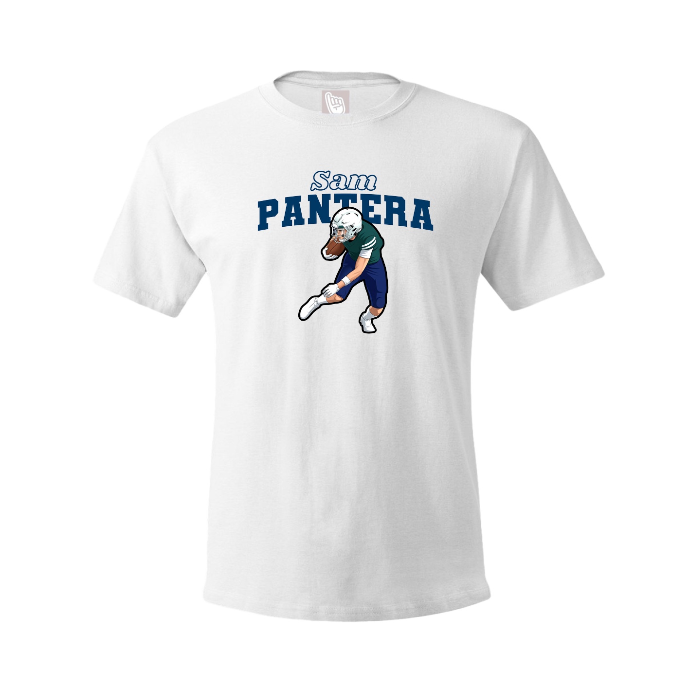 Tee — Name Arch in White