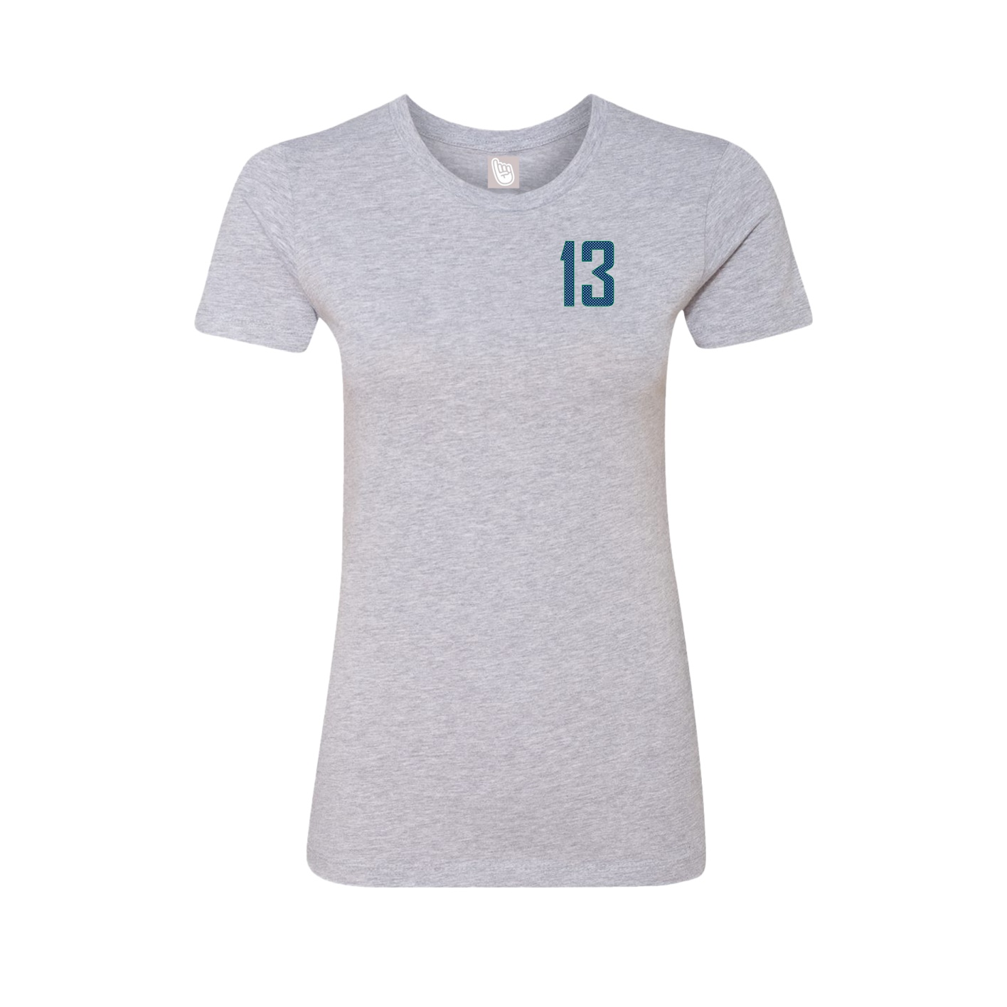 Womens Tee — Front Shirsy in Grey