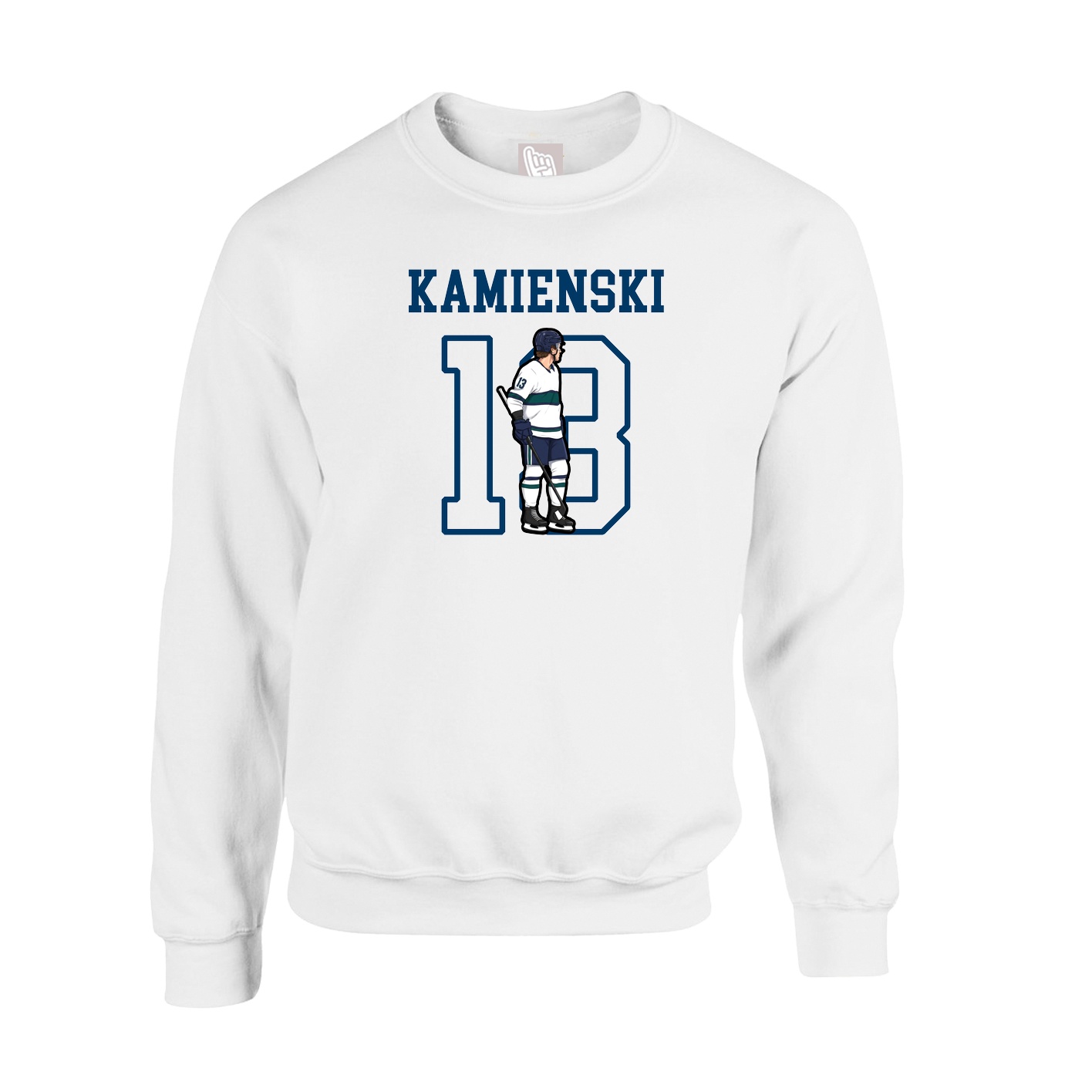 Fleece Crew — Shirsey in White