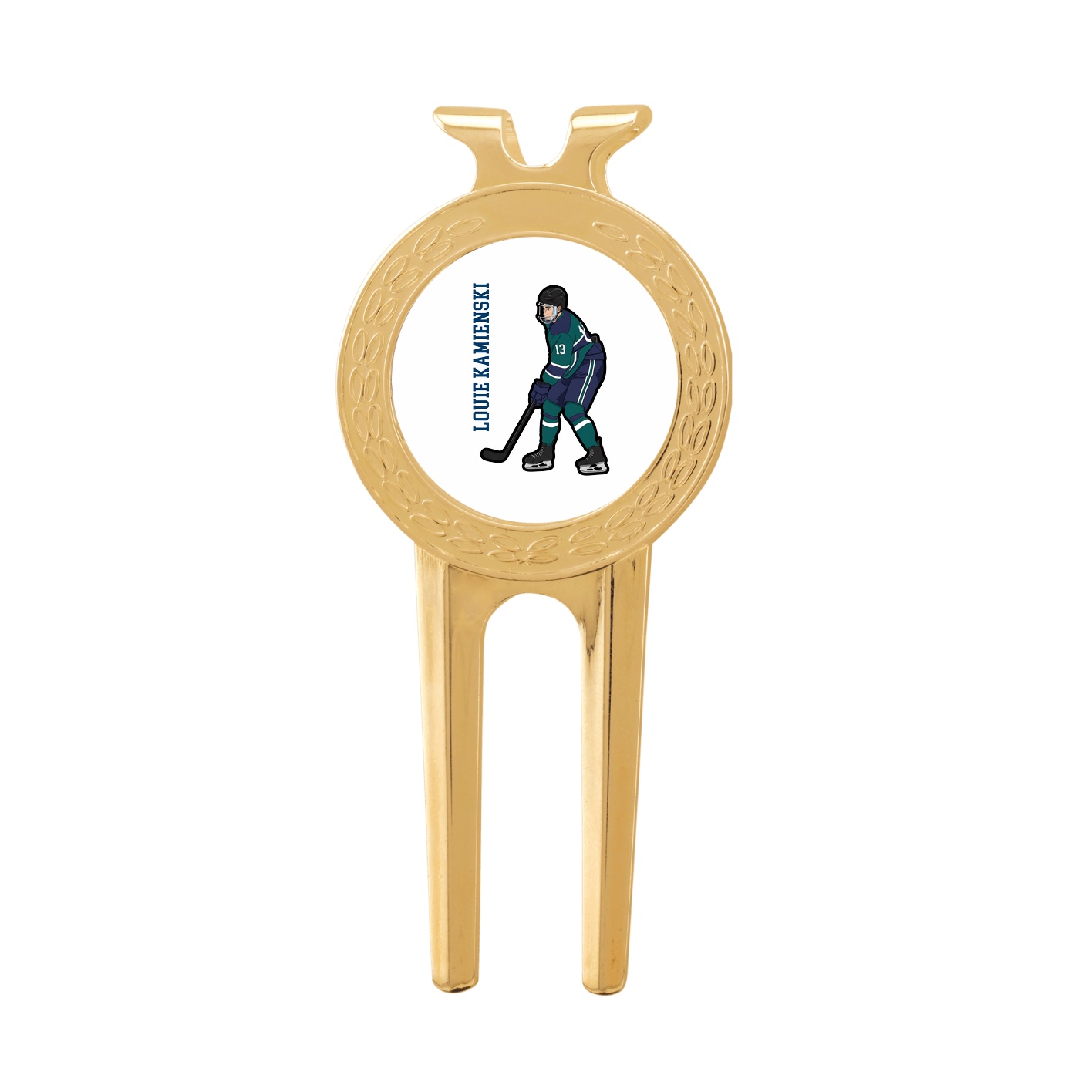 Divot Tool with Ball Marker — Name Vertical in Classic