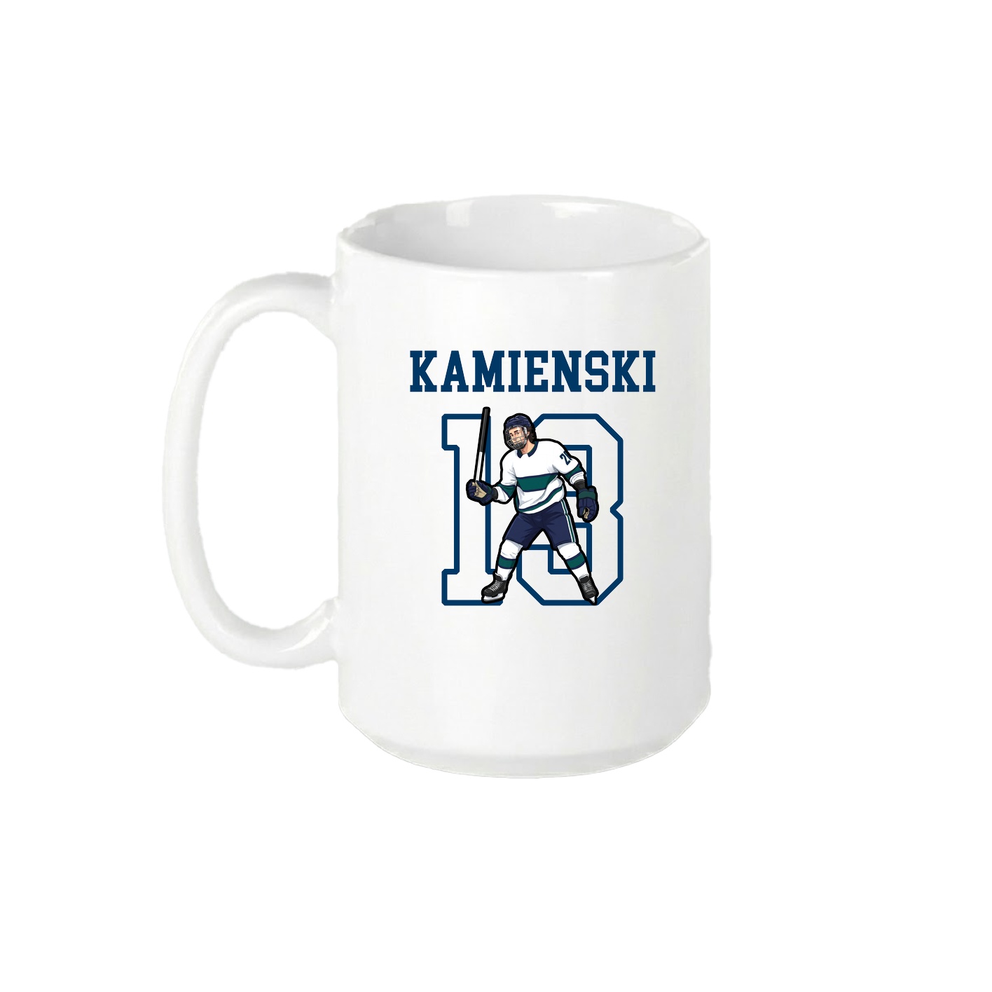 15oz Coffee Mug — Shirsey in White