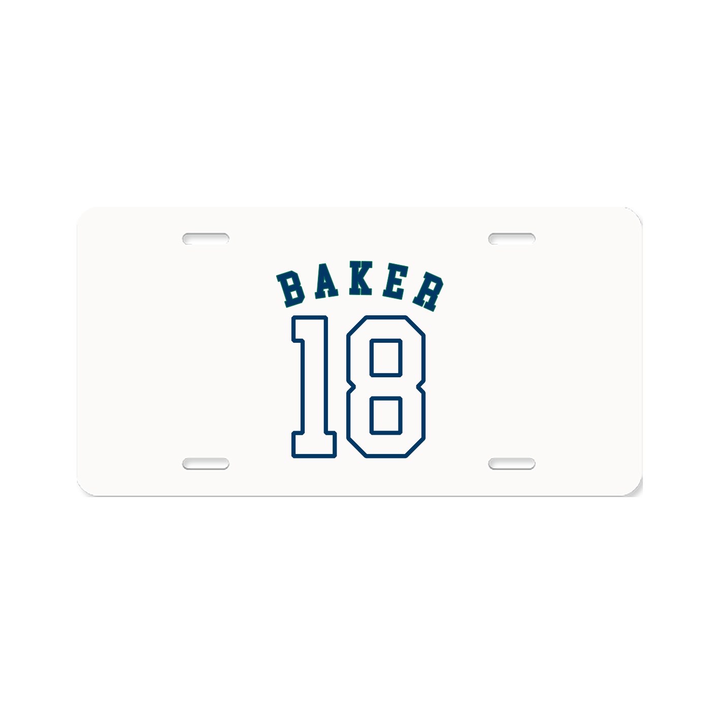 License Plate — Shirsey Arch in Classic
