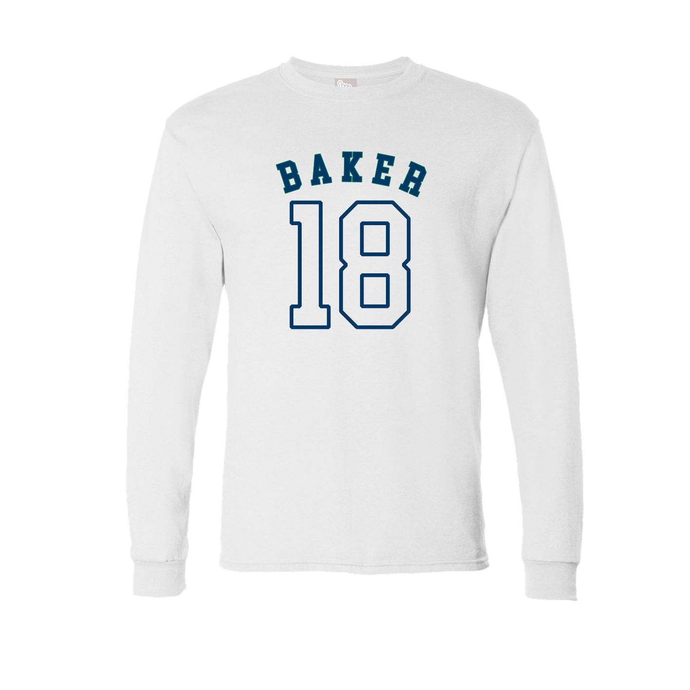 Long Sleeve Tee — Shirsey Arch in White