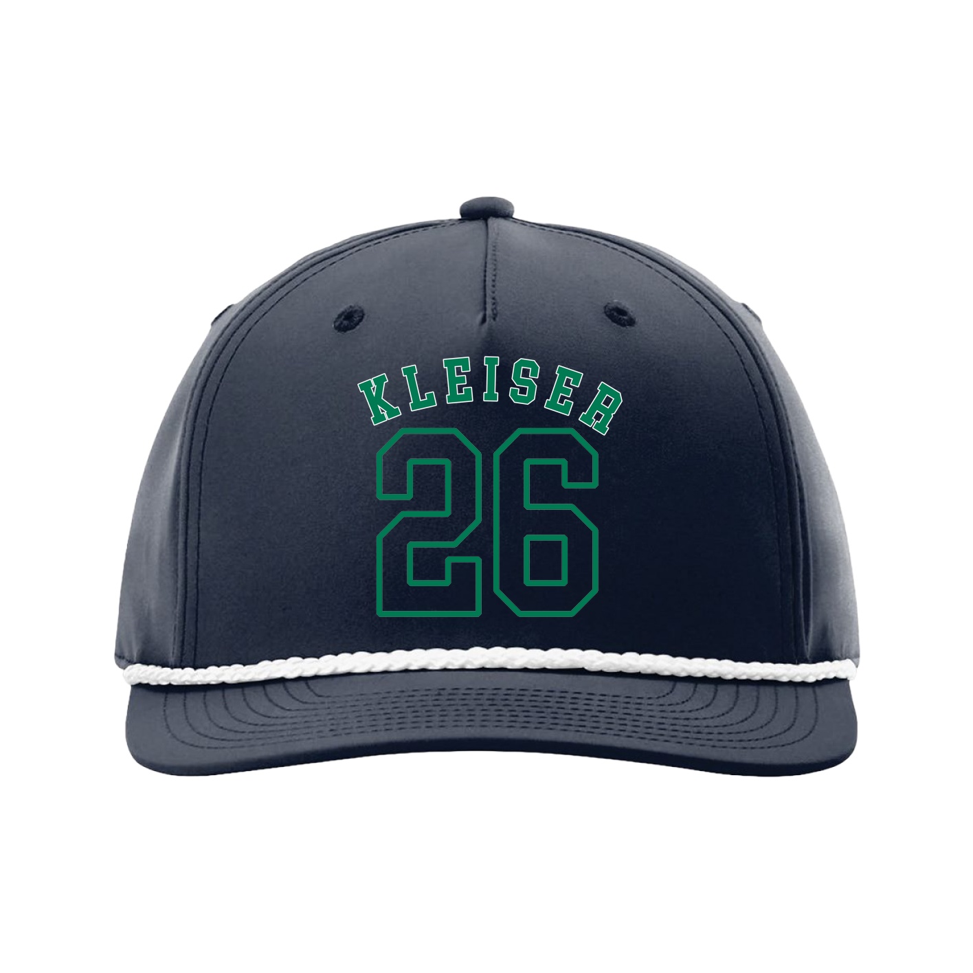 Five-Panel Classic Rope Cap — Shirsey Arch in Navy