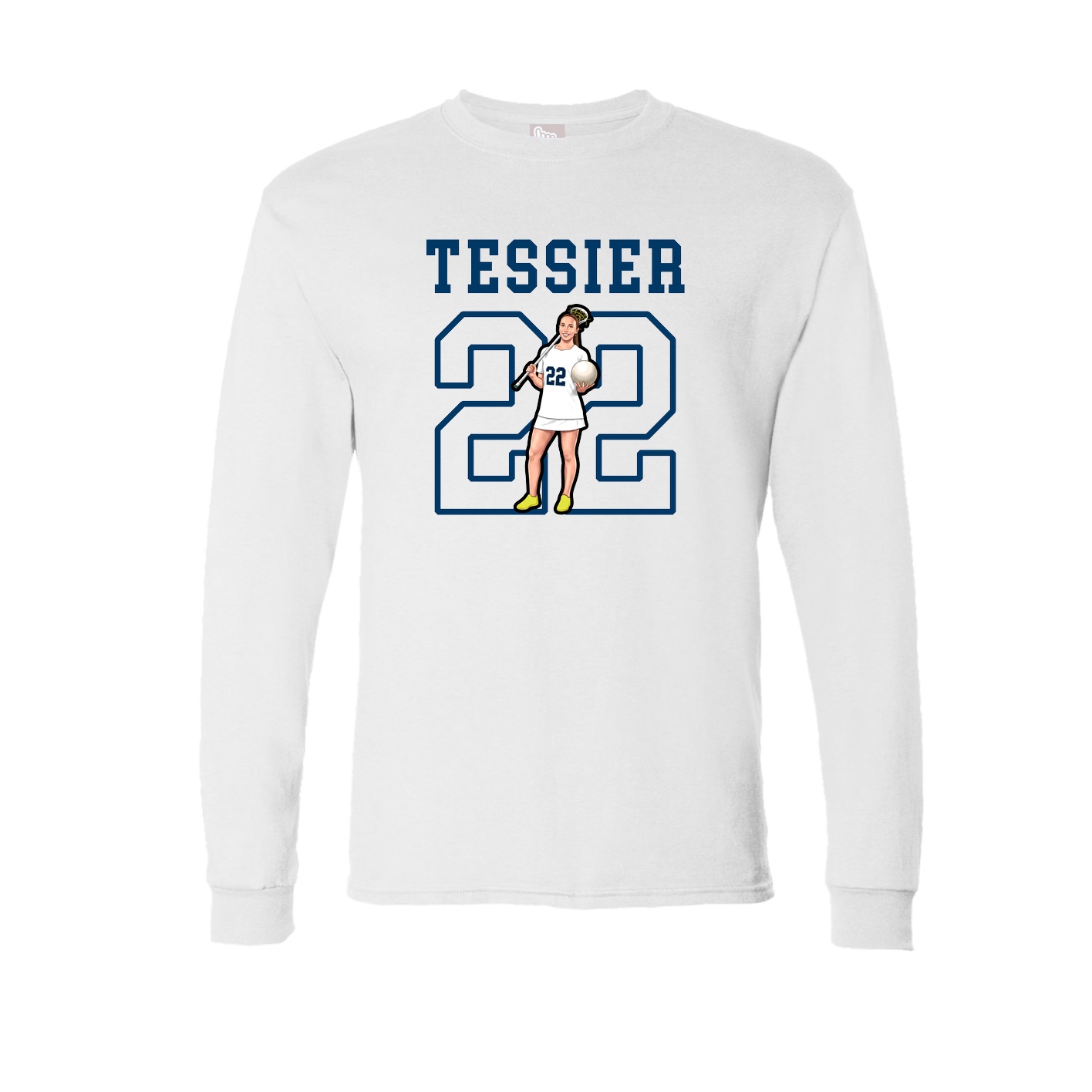 Long Sleeve Tee — Shirsey in White