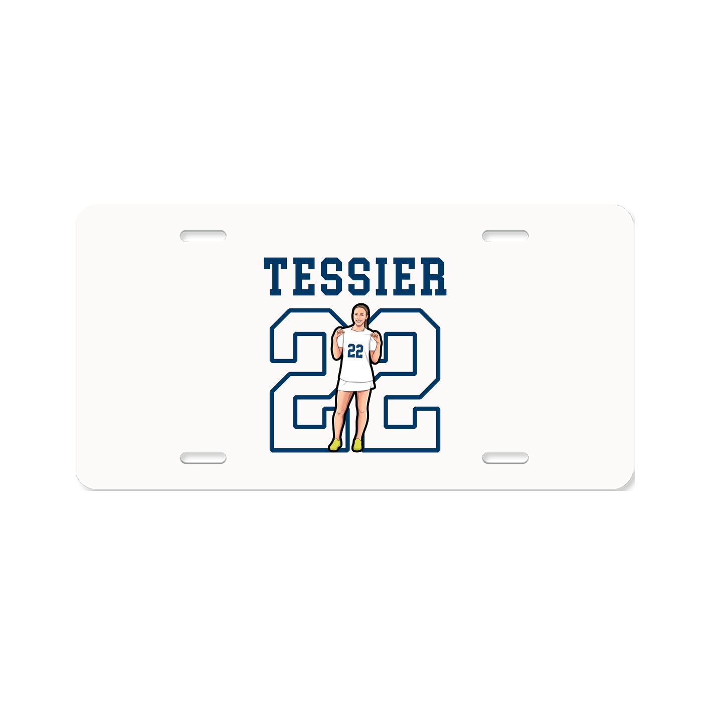 License Plate — Shirsey in Classic