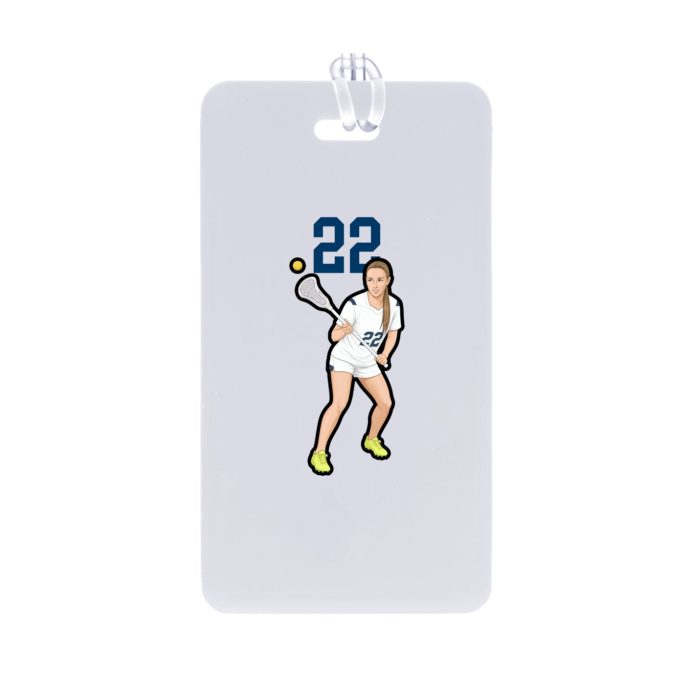 Bag Tag — Number Top in Classic