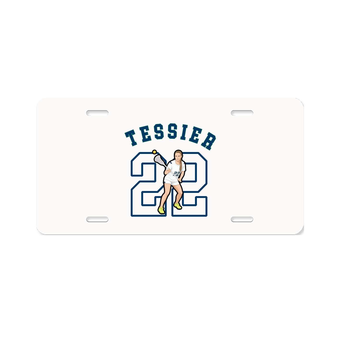 License Plate — Shirsey Arch in Classic