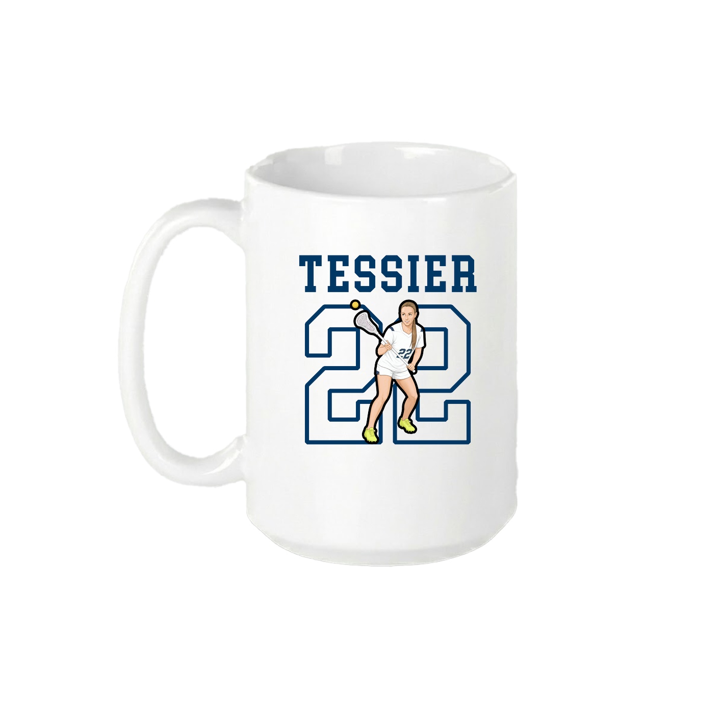 15oz Coffee Mug — Shirsey in White