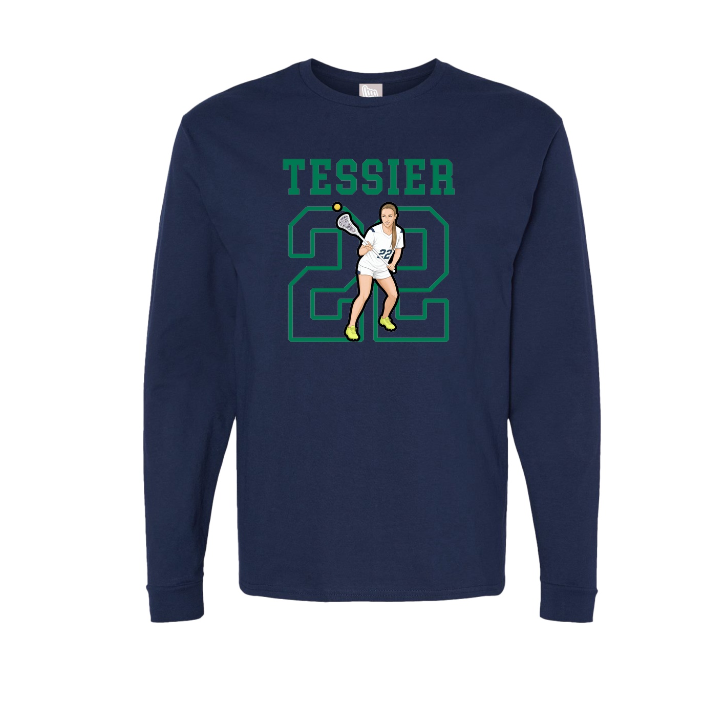 Long Sleeve Tee — Shirsey in Navy