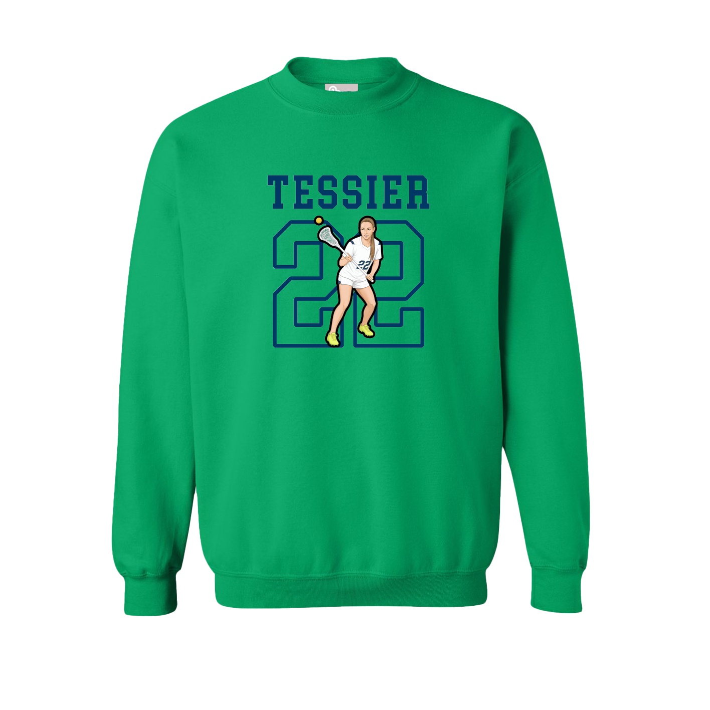 Fleece Crew — Shirsey in Green
