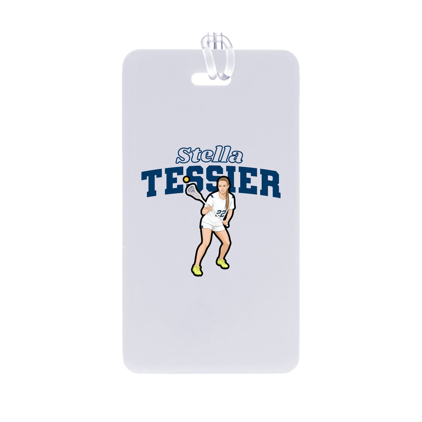 Bag Tag — Name Arch in Classic