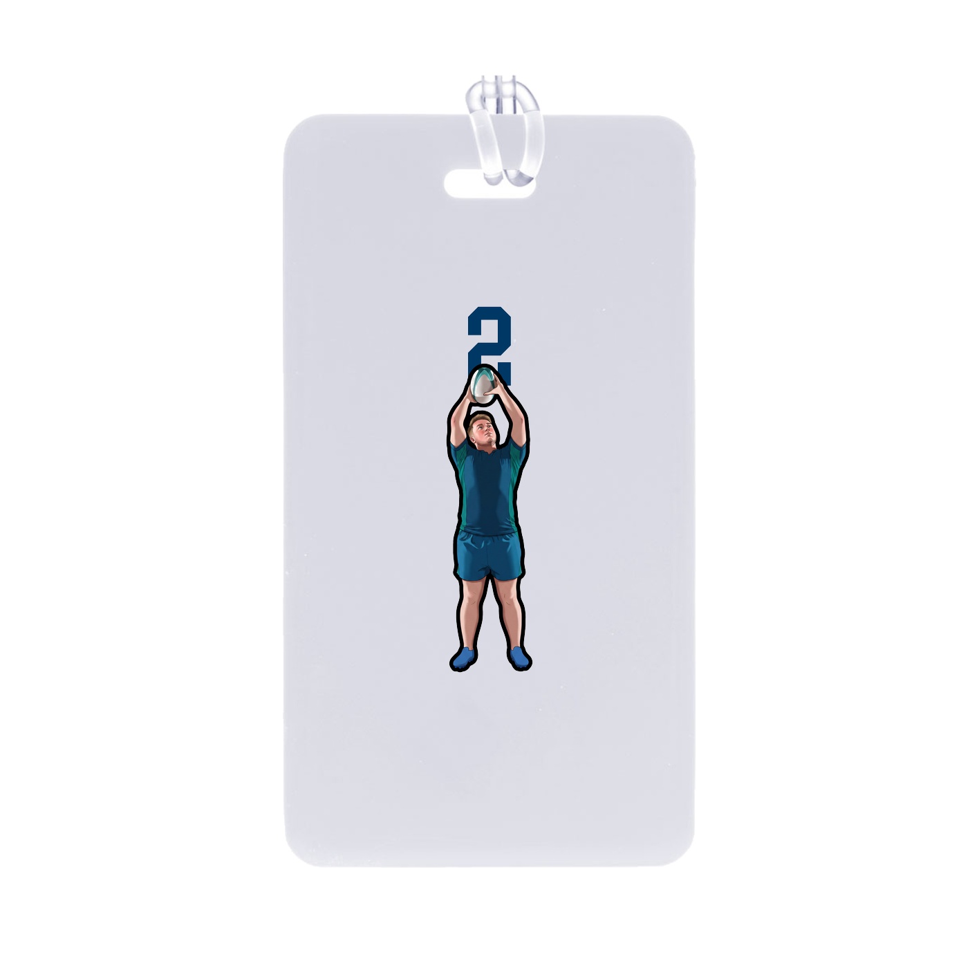 Bag Tag — Number Top in Classic