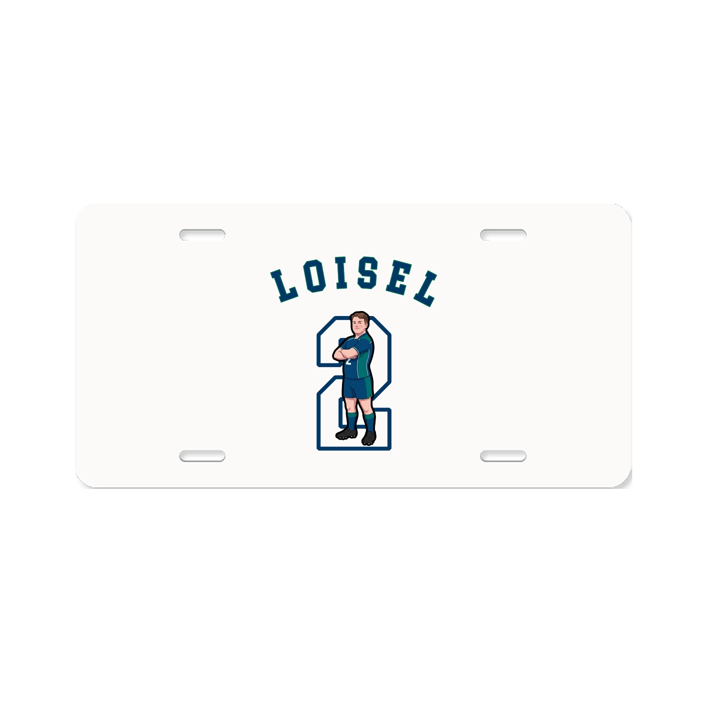 License Plate — Shirsey Arch in Classic