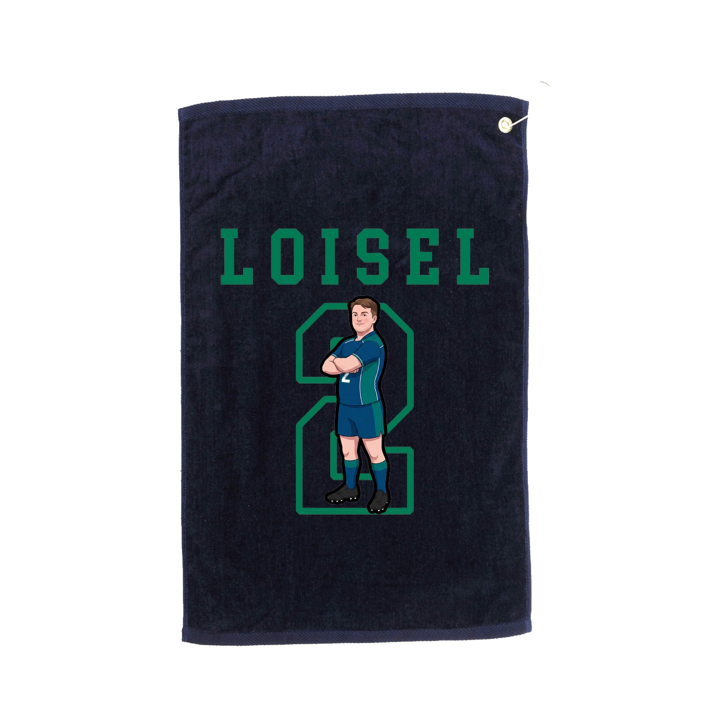 Golf Towel — Shirsey in Navy