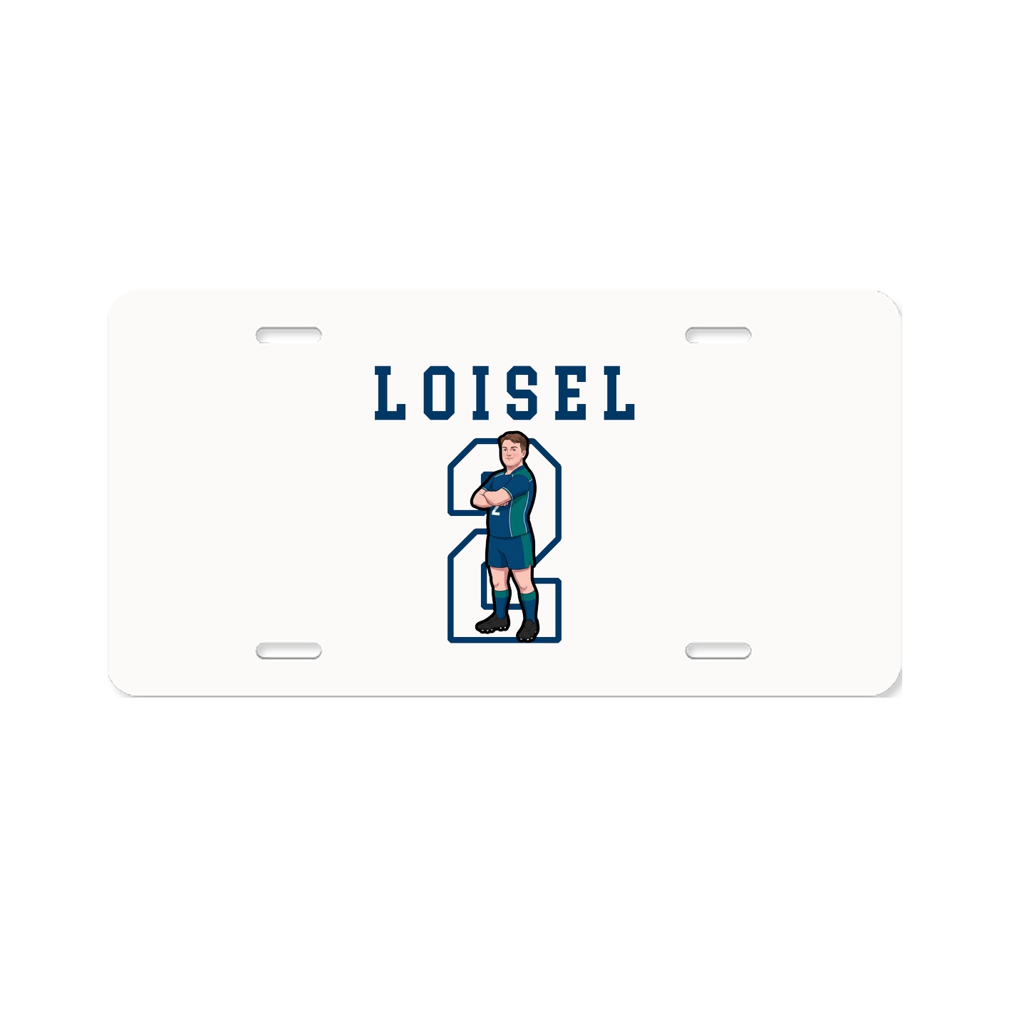 License Plate — Shirsey in Classic