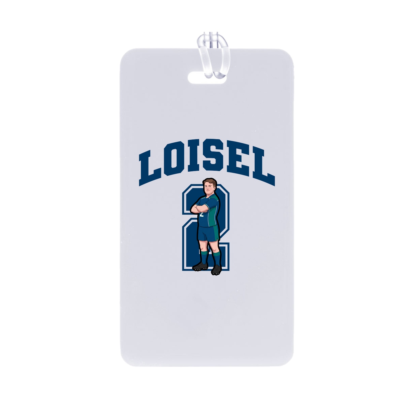 Bag Tag — Number in Classic