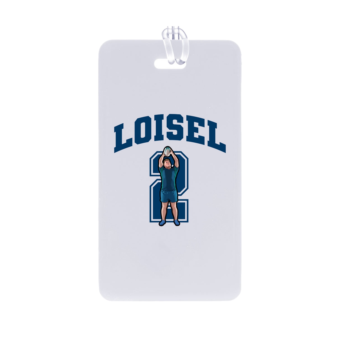 Bag Tag — Number in Classic