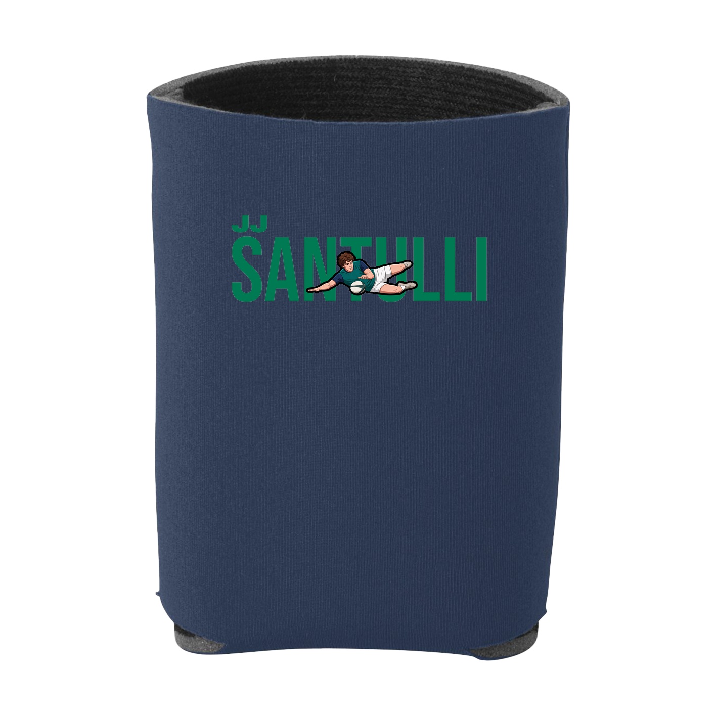 Can Holder — Player Name in Navy