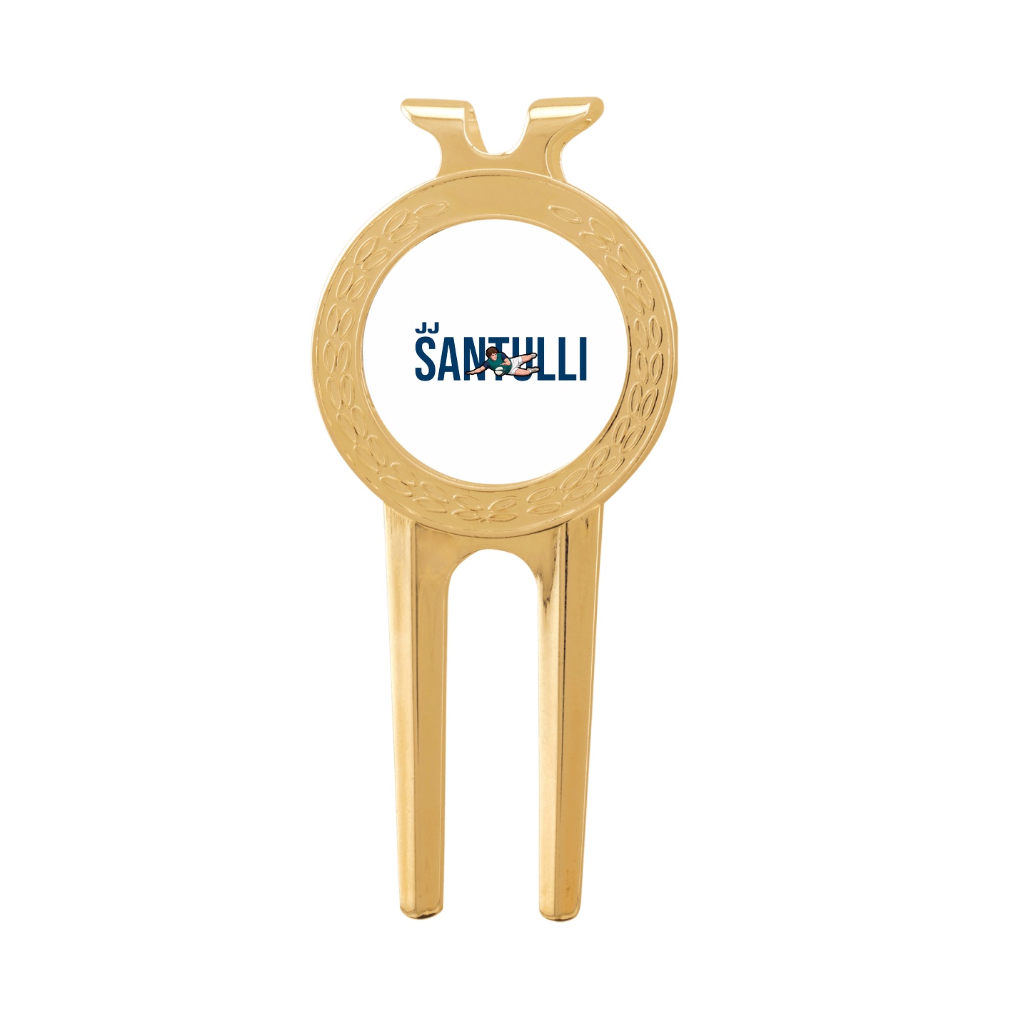 Divot Tool with Ball Marker — Player Name in Classic