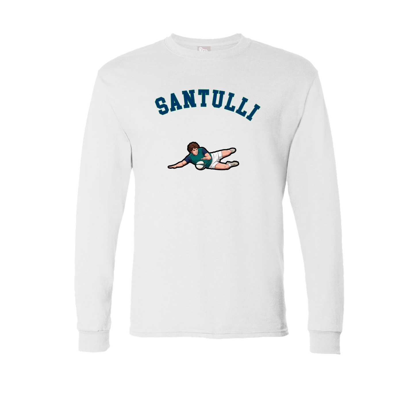 Long Sleeve Tee — Shirsey Arch in White