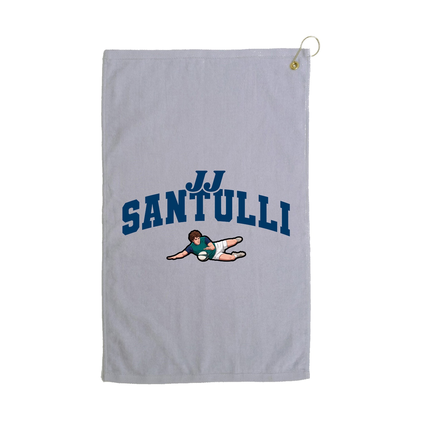Golf Towel — Signature Arch in Grey