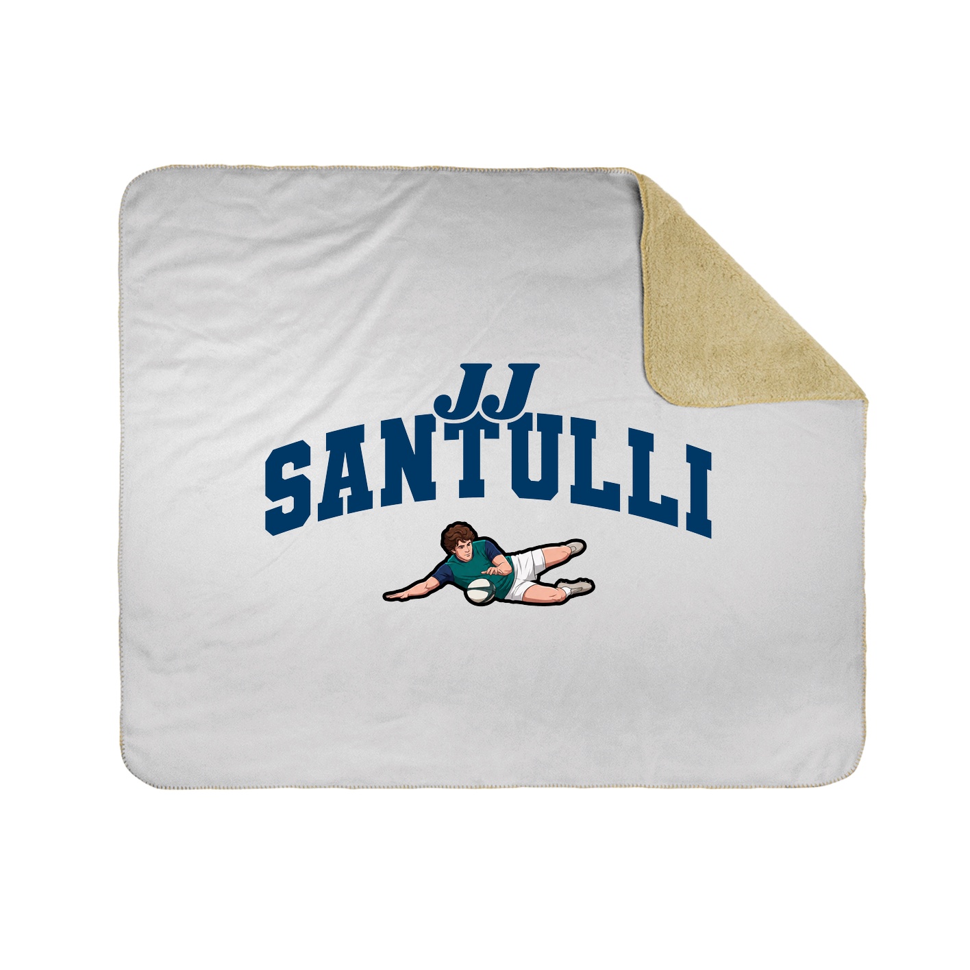 Throw Blanket — Signature Arch in White