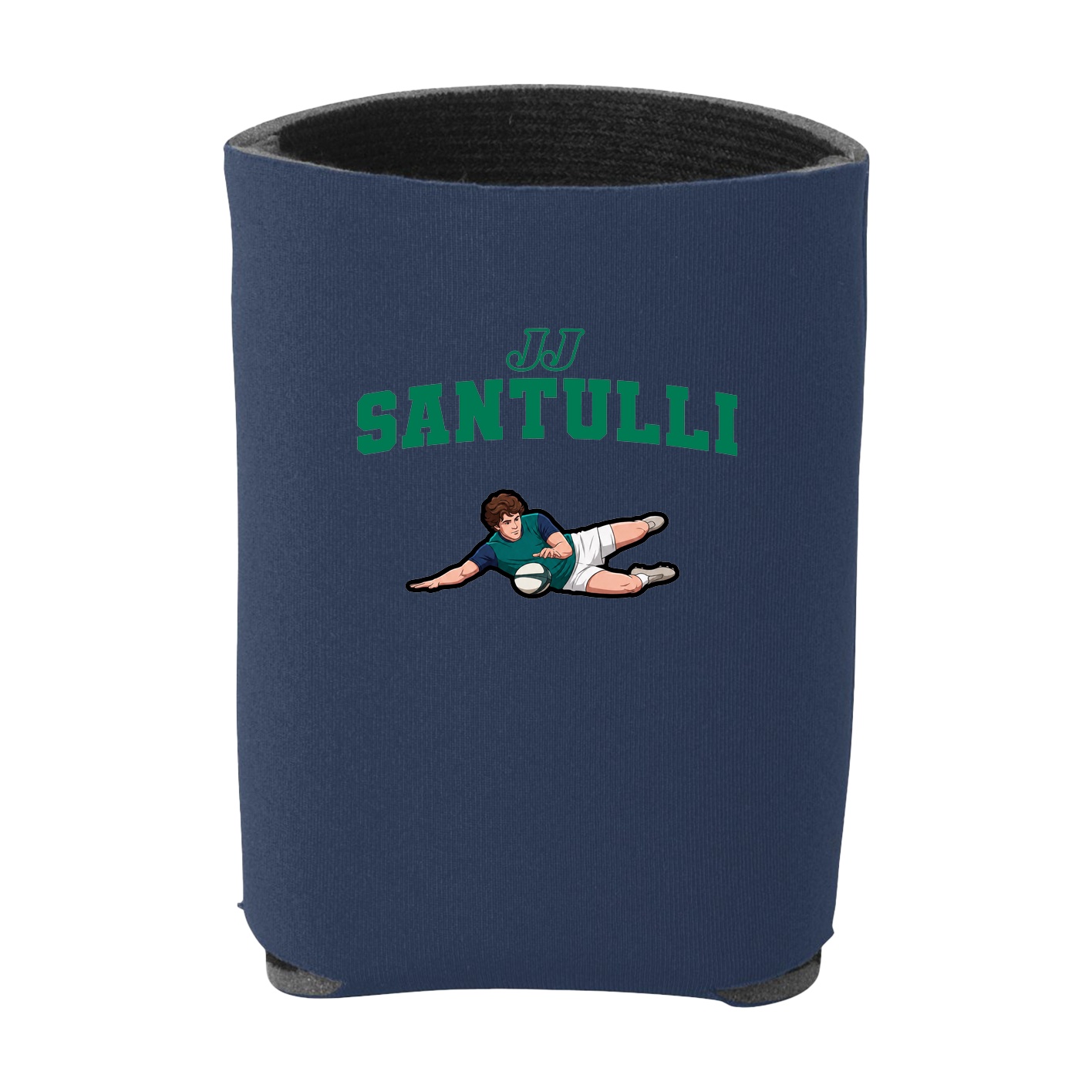 Can Holder — Name Arch in Navy