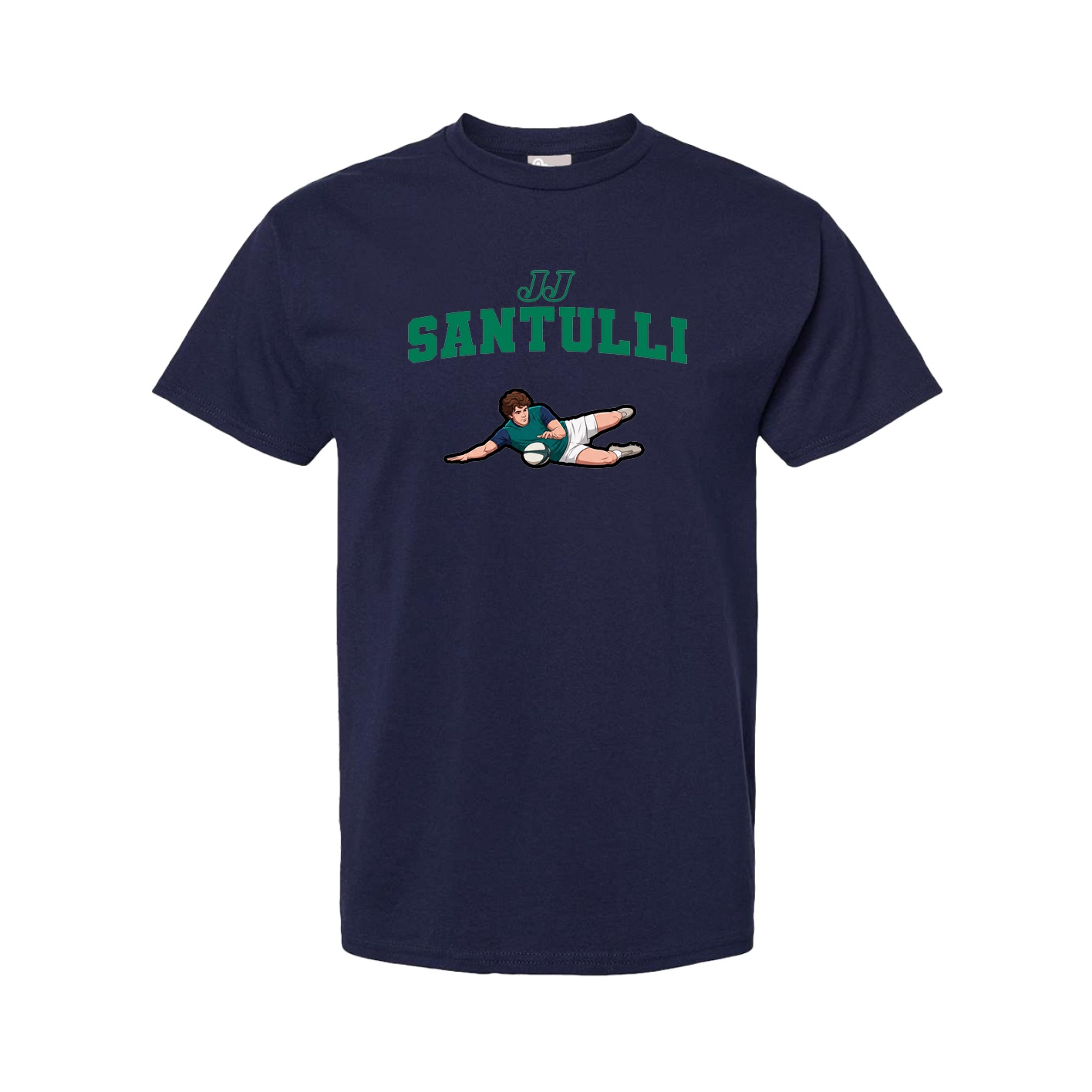 Tee — Name Arch in Navy