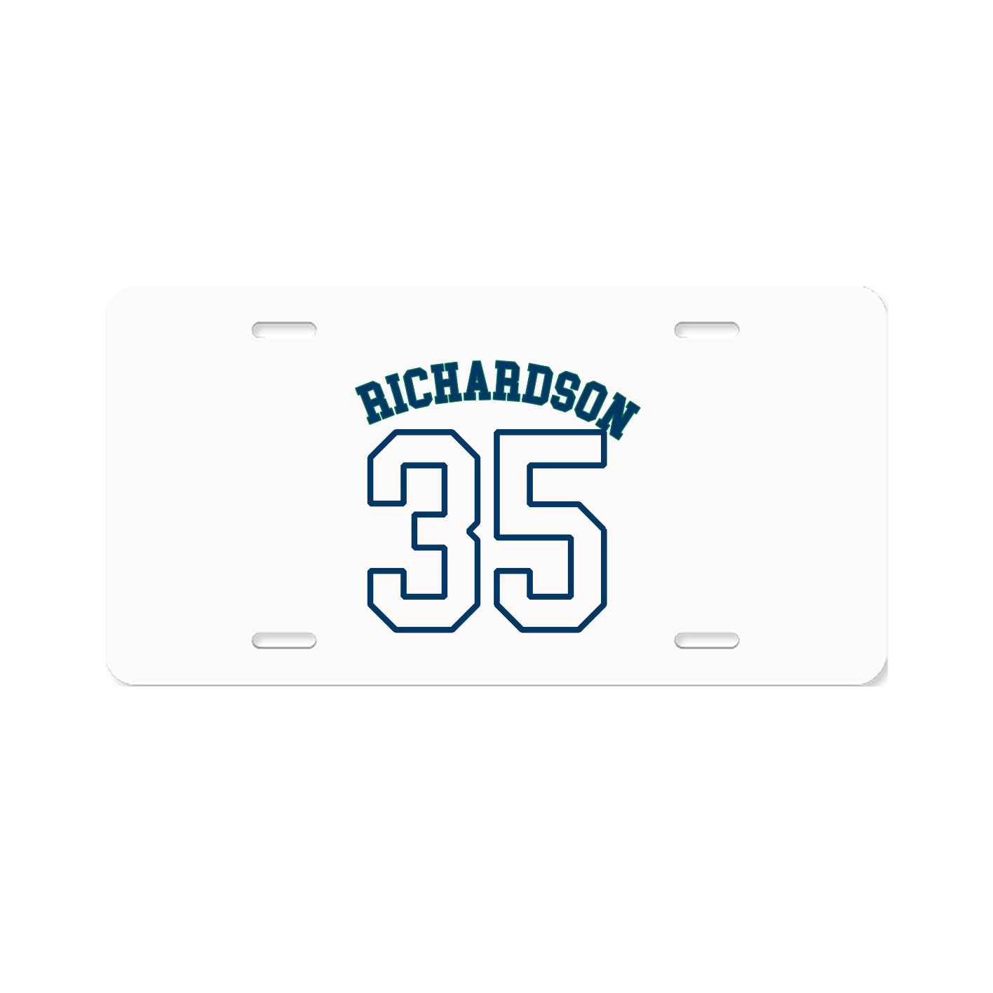 License Plate — Shirsey Arch in Classic