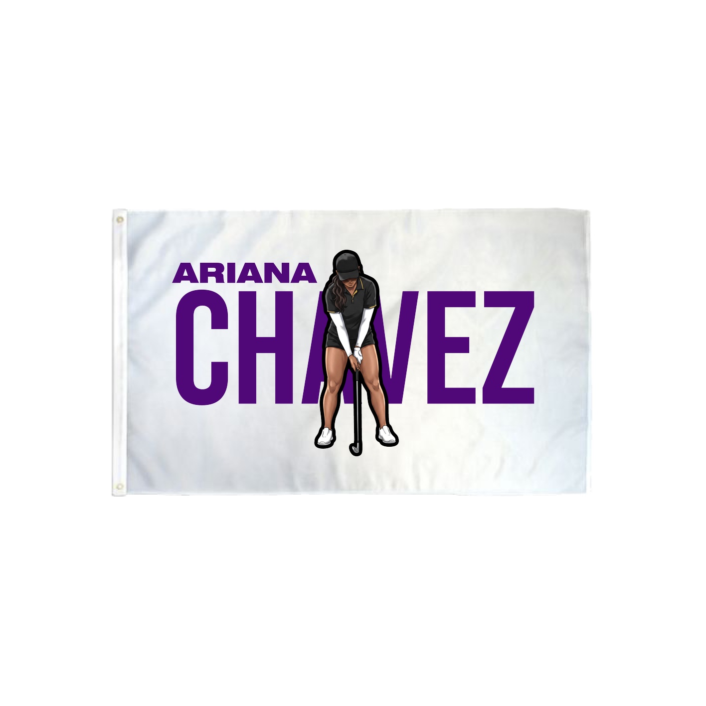 3x5 Flag — Player Name in Classic