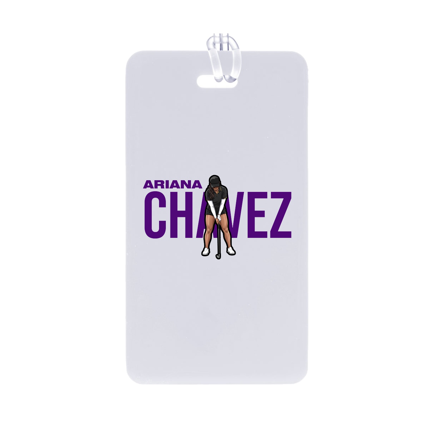 Bag Tag — Player Name in Classic