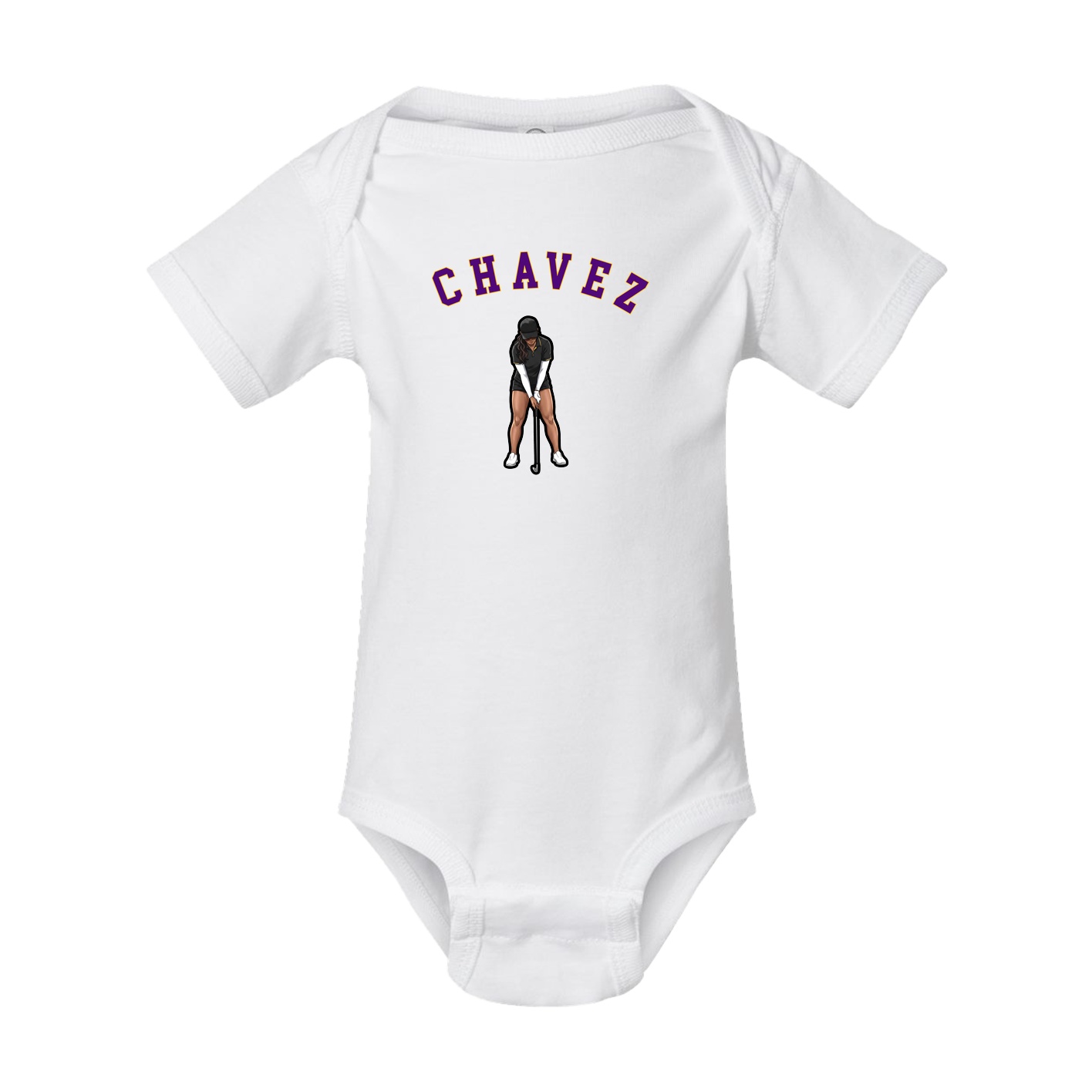 Baby Onesie — Shirsey Arch in White