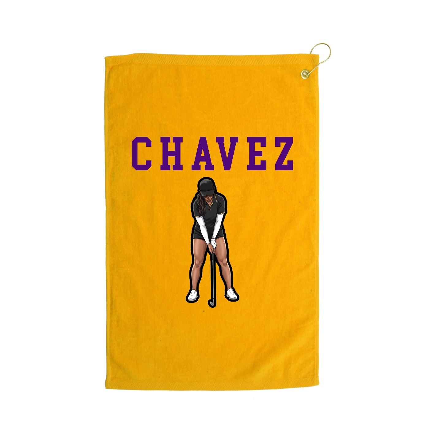 Golf Towel — Shirsey in Gold