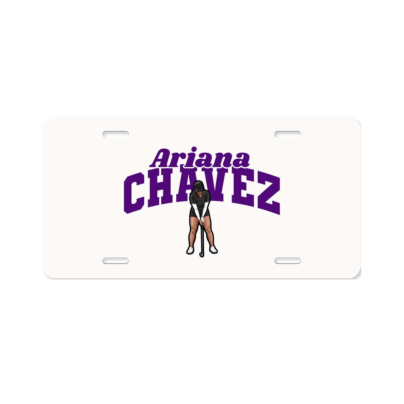 License Plate — Signature Arch in Classic