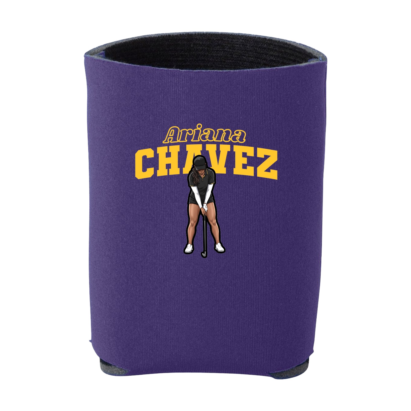 Can Holder — Name Arch in Purple